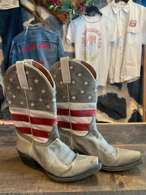 Vintage USA Flag Colt Ford,  Womens 6.5