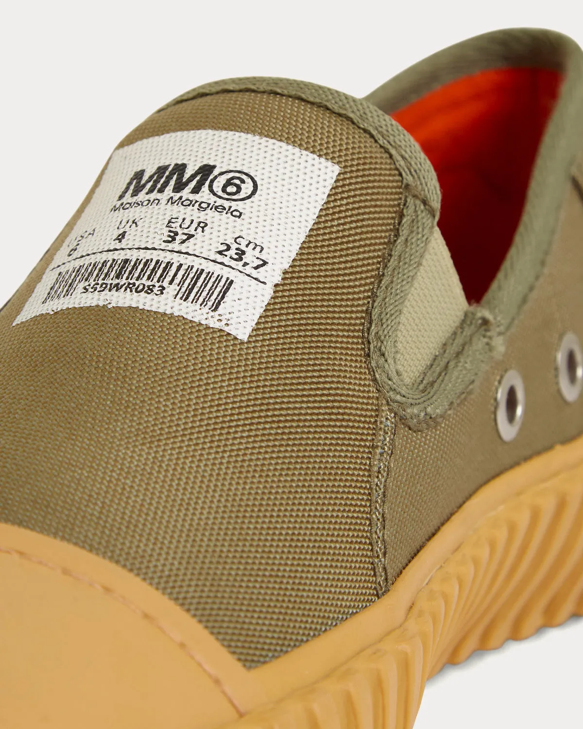 Vulcanized Khaki Low Top Sneakers