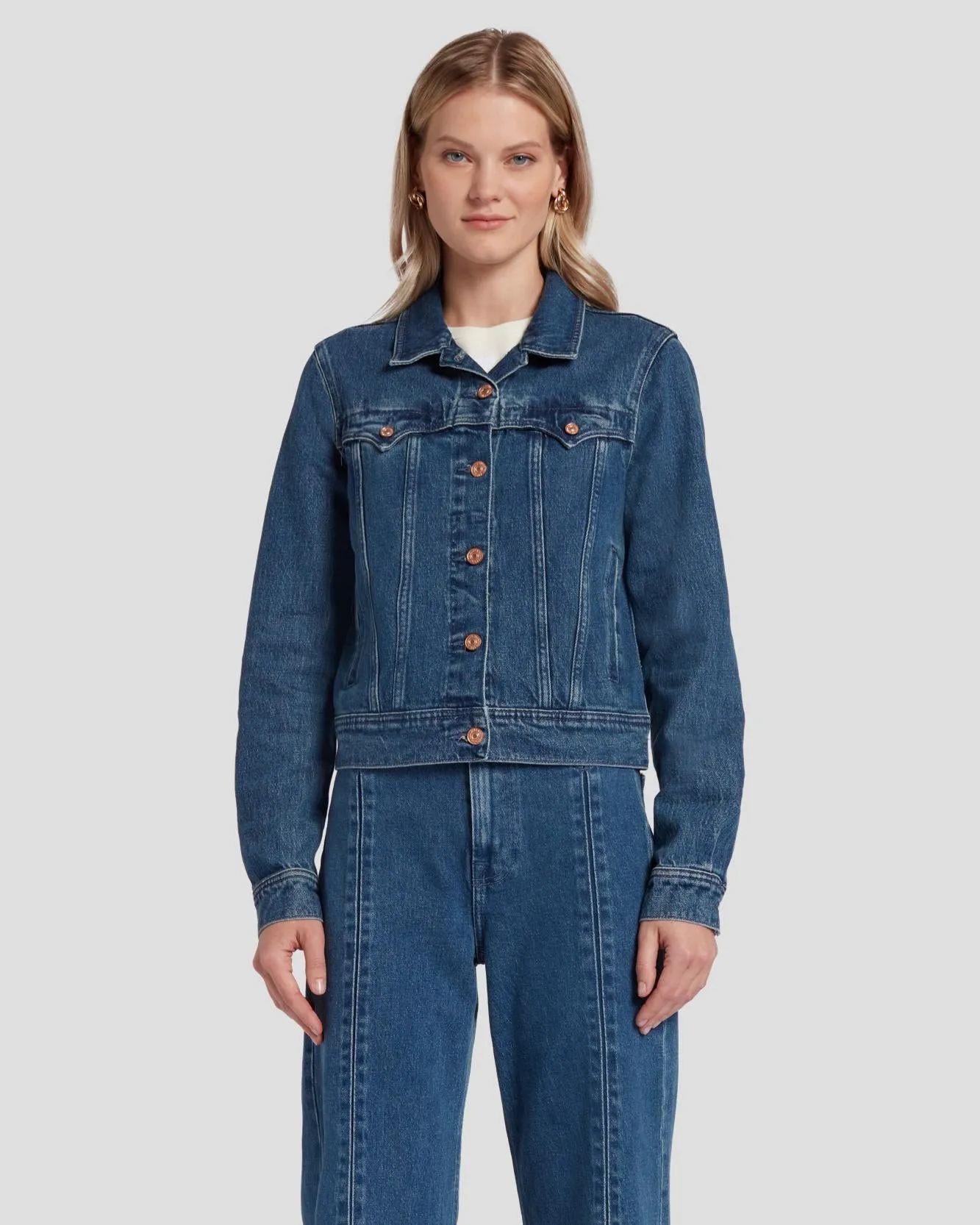 Western Trucker Jacket in Dolly