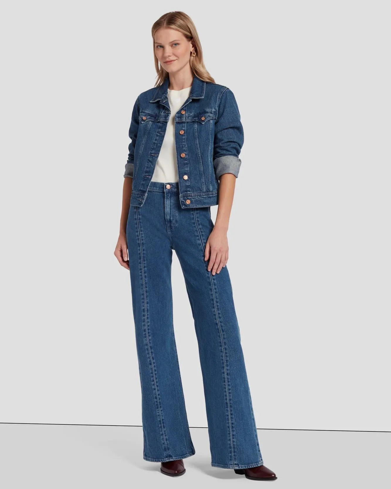 Western Trucker Jacket in Dolly