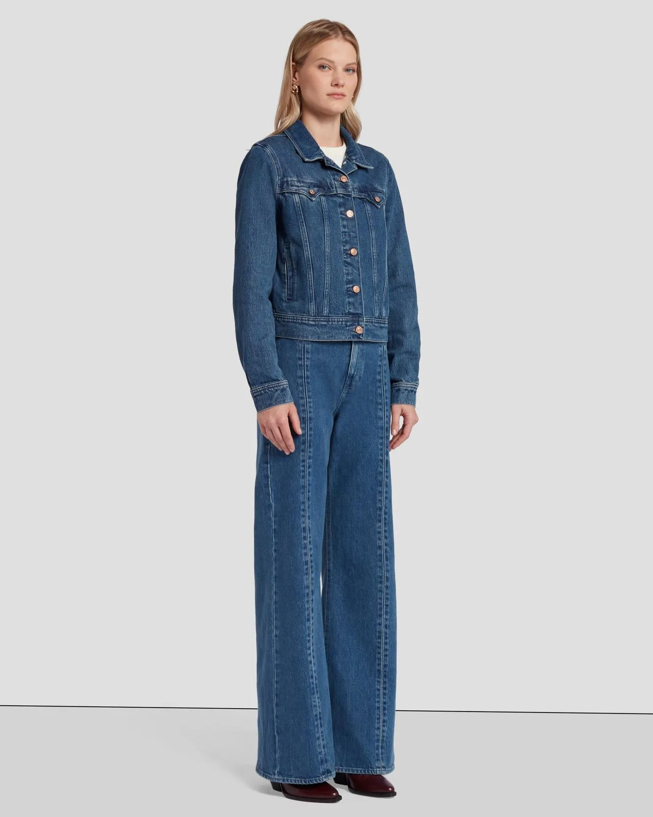 Western Trucker Jacket in Dolly