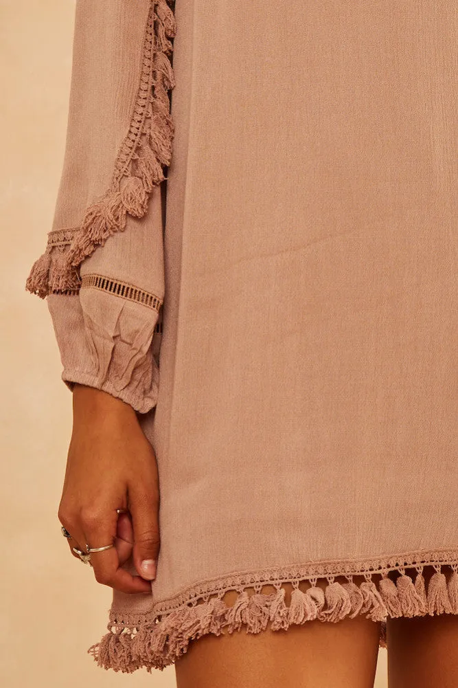 Zaragoza Dress Mocha